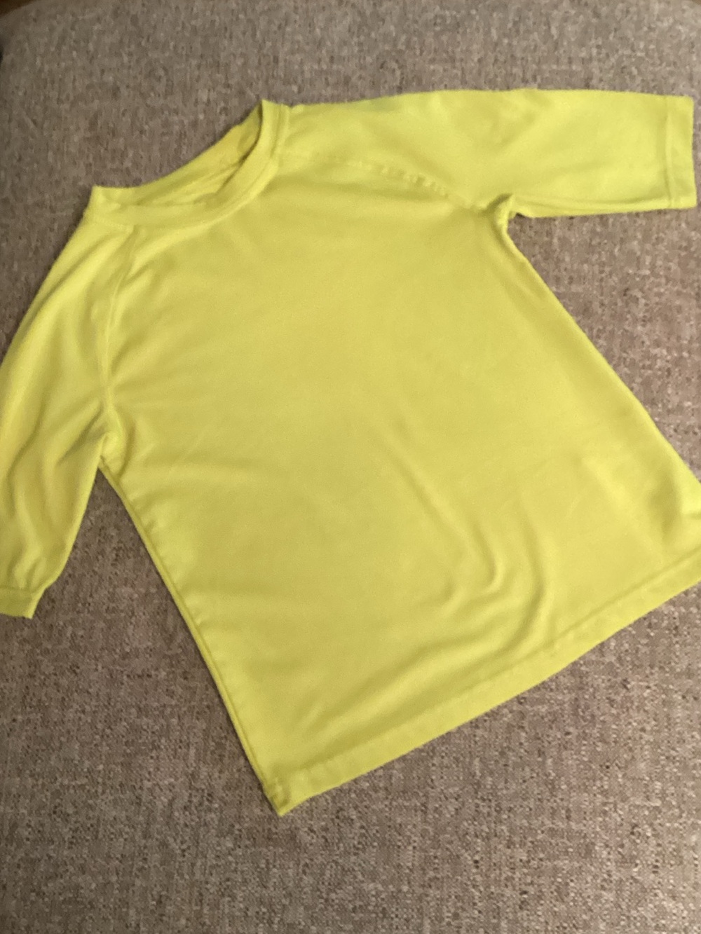 🏊wonder nation Lime Yellow Rashguard